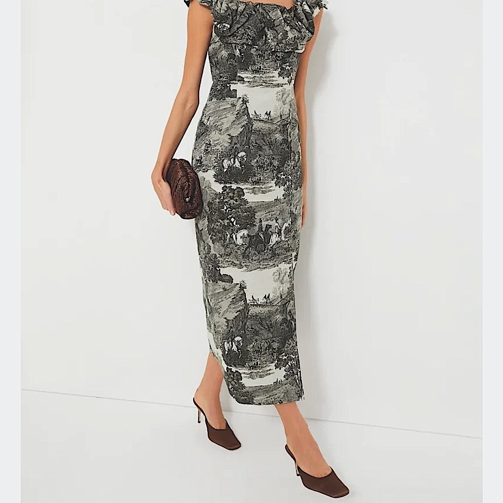 *STUNNING!!* Tuckernuck Middleburg Toile Suze Dress